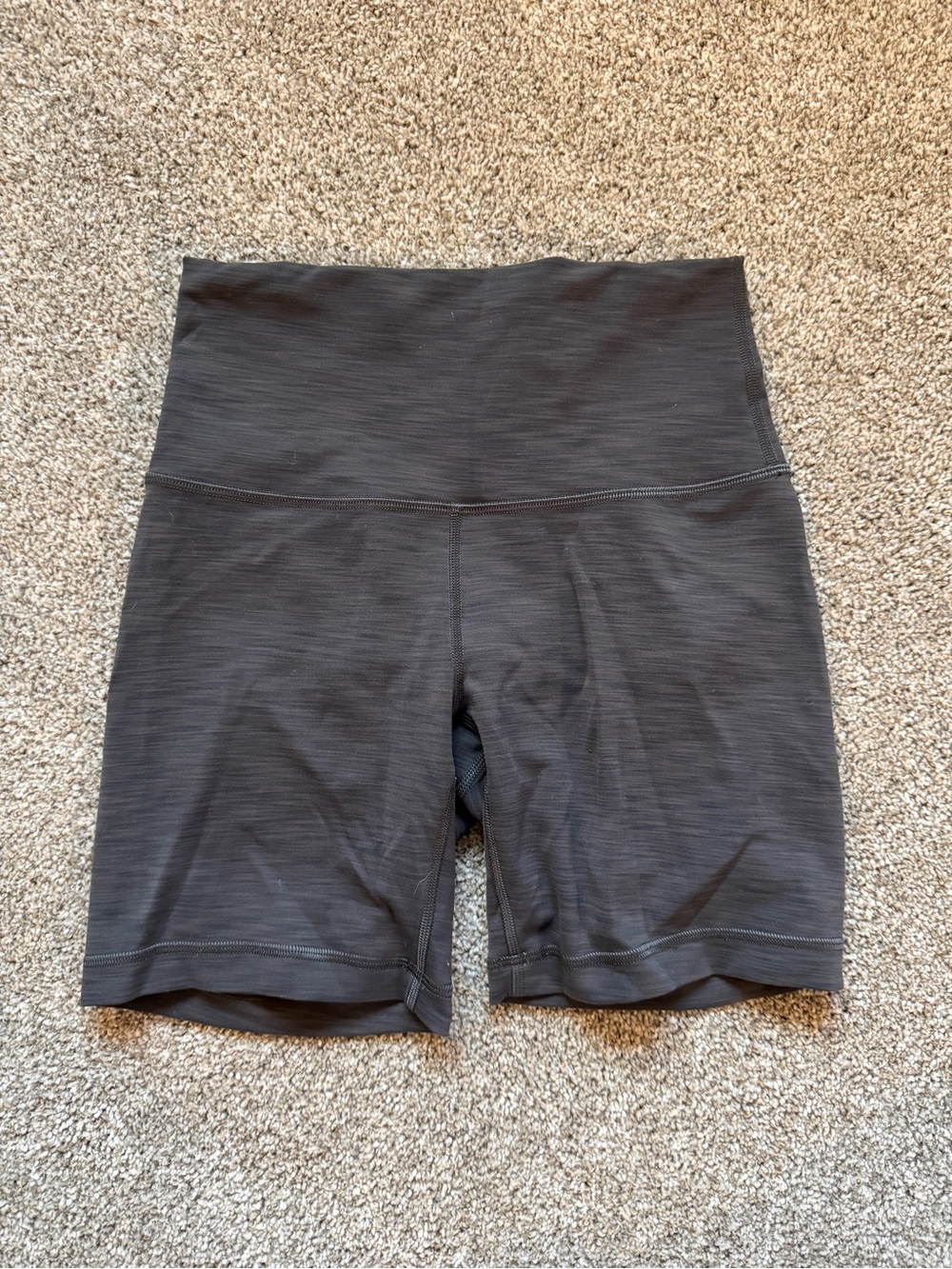 lululemon athletica High-Rise Grey Athletic Bike Shorts